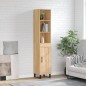 vidaXL Credenza Rovere Sonoma 34,5x34x180 cm in Legno Multistrato vidaXL Credenza Rovere Sonoma 34,5x34x180 cm in Legno Multistrato