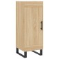 vidaXL Credenza Rovere Sonoma 34,5x34x180 cm in Legno Multistrato vidaXL Credenza Rovere Sonoma 34,5x34x180 cm in Legno Multistrato