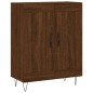 vidaXL Credenza Rovere Marrone 69,5x34x180 cm in Legno Multistrato vidaXL Credenza Rovere Marrone 69,5x34x180 cm in Legno Multistrato