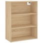 vidaXL Credenza Rovere Sonoma 69,5x34x180 cm in Legno Multistrato vidaXL Credenza Rovere Sonoma 69,5x34x180 cm in Legno Multistrato