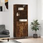 vidaXL Credenza Rovere Fumo 69,5x34x180 cm in Legno Multistrato vidaXL Credenza Rovere Fumo 69,5x34x180 cm in Legno Multistrato