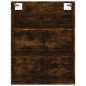 vidaXL Credenza Rovere Fumo 69,5x34x180 cm in Legno Multistrato vidaXL Credenza Rovere Fumo 69,5x34x180 cm in Legno Multistrato