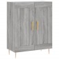 vidaXL Credenza Grigio Sonoma 69,5x34x180 cm in Legno Multistrato vidaXL Credenza Grigio Sonoma 69,5x34x180 cm in Legno Multistrato
