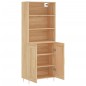 vidaXL Credenza Rovere Sonoma 69,5x34x180 cm in Legno Multistrato vidaXL Credenza Rovere Sonoma 69,5x34x180 cm in Legno Multistrato