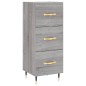 vidaXL Credenza Grigio Sonoma 34,5x34x180 cm in Legno Multistrato vidaXL Credenza Grigio Sonoma 34,5x34x180 cm in Legno Multistrato