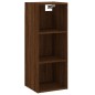 vidaXL Credenza Rovere Marrone 34,5x34x180 cm in Legno Multistrato vidaXL Credenza Rovere Marrone 34,5x34x180 cm in Legno Multistrato