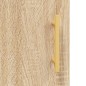 vidaXL Credenza Rovere Sonoma 34,5x34x180 cm in Legno Multistrato vidaXL Credenza Rovere Sonoma 34,5x34x180 cm in Legno Multistrato