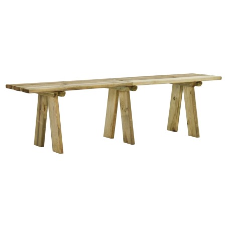 vidaXL Panchina da Giardino 160 cm in Massello di Pino Impregnato