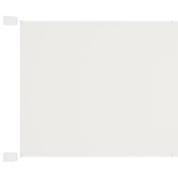 Paravento Verticale Bianco 140x800 cm Tessuto Oxford