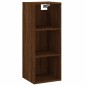 vidaXL Credenza Rovere Marrone 34,5x34x180 cm in Legno Multistrato vidaXL Credenza Rovere Marrone 34,5x34x180 cm in Legno Multistrato