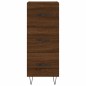 vidaXL Credenza Rovere Marrone 34,5x34x180 cm in Legno Multistrato vidaXL Credenza Rovere Marrone 34,5x34x180 cm in Legno Multistrato