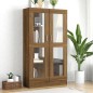 Mobile Vetrina Rovere Marrone 82,5x30,5x150cm Legno Multistrato Mobile Vetrina Rovere Marrone 82,5x30,5x150cm Legno Multistrato