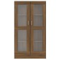 Mobile Vetrina Rovere Marrone 82,5x30,5x150cm Legno Multistrato Mobile Vetrina Rovere Marrone 82,5x30,5x150cm Legno Multistrato