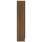 Mobile Vetrina Rovere Marrone 82,5x30,5x150cm Legno Multistrato Mobile Vetrina Rovere Marrone 82,5x30,5x150cm Legno Multistrato