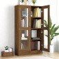 Mobile Vetrina Rovere Marrone 82,5x30,5x150cm Legno Multistrato Mobile Vetrina Rovere Marrone 82,5x30,5x150cm Legno Multistrato