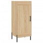 vidaXL Credenza Rovere Sonoma 34,5x34x180 cm in Legno Multistrato vidaXL Credenza Rovere Sonoma 34,5x34x180 cm in Legno Multistrato