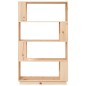 Libreria/Divisorio 80x25x132 cm in Legno Massello di Pino Libreria/Divisorio 80x25x132 cm in Legno Massello di Pino