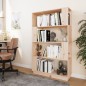 Libreria/Divisorio 80x25x132 cm in Legno Massello di Pino Libreria/Divisorio 80x25x132 cm in Legno Massello di Pino