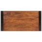 vidaXL Tavolo da Pranzo Miele 120x60x76 cm in Legno Massello di Mango