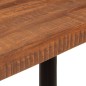 vidaXL Tavolo da Pranzo Miele 120x60x76 cm in Legno Massello di Mango