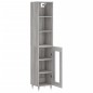vidaXL Credenza Grigio Sonoma 34,5x34x180 cm in Legno Multistrato vidaXL Credenza Grigio Sonoma 34,5x34x180 cm in Legno Multistrato