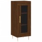 vidaXL Credenza Rovere Marrone 34,5x34x180 cm in Legno Multistrato vidaXL Credenza Rovere Marrone 34,5x34x180 cm in Legno Multistrato