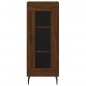 vidaXL Credenza Rovere Marrone 34,5x34x180 cm in Legno Multistrato vidaXL Credenza Rovere Marrone 34,5x34x180 cm in Legno Multistrato