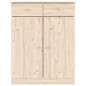 vidaXL Scarpiera ALTA 77x35x96 cm in Legno Massello di Pino vidaXL Scarpiera ALTA 77x35x96 cm in Legno Massello di Pino