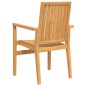 vidaXL Set da Pranzo da Giardino 7 pz in Legno Massello di Teak vidaXL Set da Pranzo da Giardino 7 pz in Legno Massello di Teak