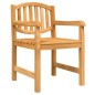 vidaXL Set da Pranzo da Giardino 7 pz in Legno Massello di Teak vidaXL Set da Pranzo da Giardino 7 pz in Legno Massello di Teak