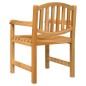 vidaXL Set da Pranzo da Giardino 7 pz in Legno Massello di Teak vidaXL Set da Pranzo da Giardino 7 pz in Legno Massello di Teak