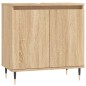 vidaXL Set di Mobili da Bagno 3 pz Rovere Sonoma in Legno Multistrato vidaXL Set di Mobili da Bagno 3 pz Rovere Sonoma in Legno Multistrato