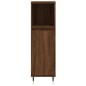 vidaXL Set Mobili da Bagno 3 pz Rovere Marrone in Legno Multistrato vidaXL Set Mobili da Bagno 3 pz Rovere Marrone in Legno Multistrato