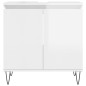 vidaXL Set Mobili da Bagno 3 pz Bianco Lucido in Legno Multistrato vidaXL Set Mobili da Bagno 3 pz Bianco Lucido in Legno Multistrato
