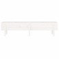 vidaXL Fioriera Rialzata da Giardino Bianca 160x30x38 cm Massello Pino vidaXL Fioriera Rialzata da Giardino Bianca 160x30x38 cm Massello Pino
