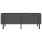 vidaXL Fioriera Rialzata da Giardino Grigia 160x50x57 cm Massello Pino vidaXL Fioriera Rialzata da Giardino Grigia 160x50x57 cm Massello Pino