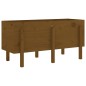 vidaXL Fioriera Rialzata da Giardino Ambra 121x50x57 cm Massello Pino vidaXL Fioriera Rialzata da Giardino Ambra 121x50x57 cm Massello Pino