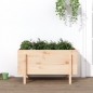 vidaXL Fioriera Rialzata da Giardino 101x50x57 cm Legno Massello Pino vidaXL Fioriera Rialzata da Giardino 101x50x57 cm Legno Massello Pino