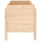vidaXL Fioriera Rialzata da Giardino 101x50x57 cm Legno Massello Pino vidaXL Fioriera Rialzata da Giardino 101x50x57 cm Legno Massello Pino