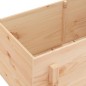 vidaXL Fioriera Rialzata da Giardino 101x50x57 cm Legno Massello Pino vidaXL Fioriera Rialzata da Giardino 101x50x57 cm Legno Massello Pino