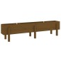 vidaXL Fioriera Rialzata da Giardino Ambra 160x30x38 cm Massello Pino vidaXL Fioriera Rialzata da Giardino Ambra 160x30x38 cm Massello Pino