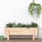 vidaXL Fioriera Rialzata da Giardino 101x30x38 cm Legno Massello Pino vidaXL Fioriera Rialzata da Giardino 101x30x38 cm Legno Massello Pino