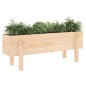 vidaXL Fioriera Rialzata da Giardino 101x30x38 cm Legno Massello Pino vidaXL Fioriera Rialzata da Giardino 101x30x38 cm Legno Massello Pino