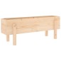 vidaXL Fioriera Rialzata da Giardino 101x30x38 cm Legno Massello Pino vidaXL Fioriera Rialzata da Giardino 101x30x38 cm Legno Massello Pino