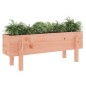 vidaXL Fioriera Rialzata Giardino 101x30x38 cm Legno Massello Douglas vidaXL Fioriera Rialzata Giardino 101x30x38 cm Legno Massello Douglas