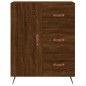 vidaXL Credenza Rovere Marrone 69,5x34x180 cm in Legno Multistrato vidaXL Credenza Rovere Marrone 69,5x34x180 cm in Legno Multistrato
