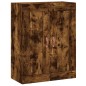 vidaXL Credenza Rovere Fumo 69,5x34x180 cm in Legno Multistrato vidaXL Credenza Rovere Fumo 69,5x34x180 cm in Legno Multistrato