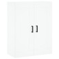 vidaXL Credenza Bianca 69,5x34x180 cm in Legno Multistrato vidaXL Credenza Bianca 69,5x34x180 cm in Legno Multistrato