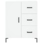 vidaXL Credenza Bianca 69,5x34x180 cm in Legno Multistrato vidaXL Credenza Bianca 69,5x34x180 cm in Legno Multistrato