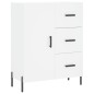vidaXL Credenza Bianca 69,5x34x180 cm in Legno Multistrato vidaXL Credenza Bianca 69,5x34x180 cm in Legno Multistrato